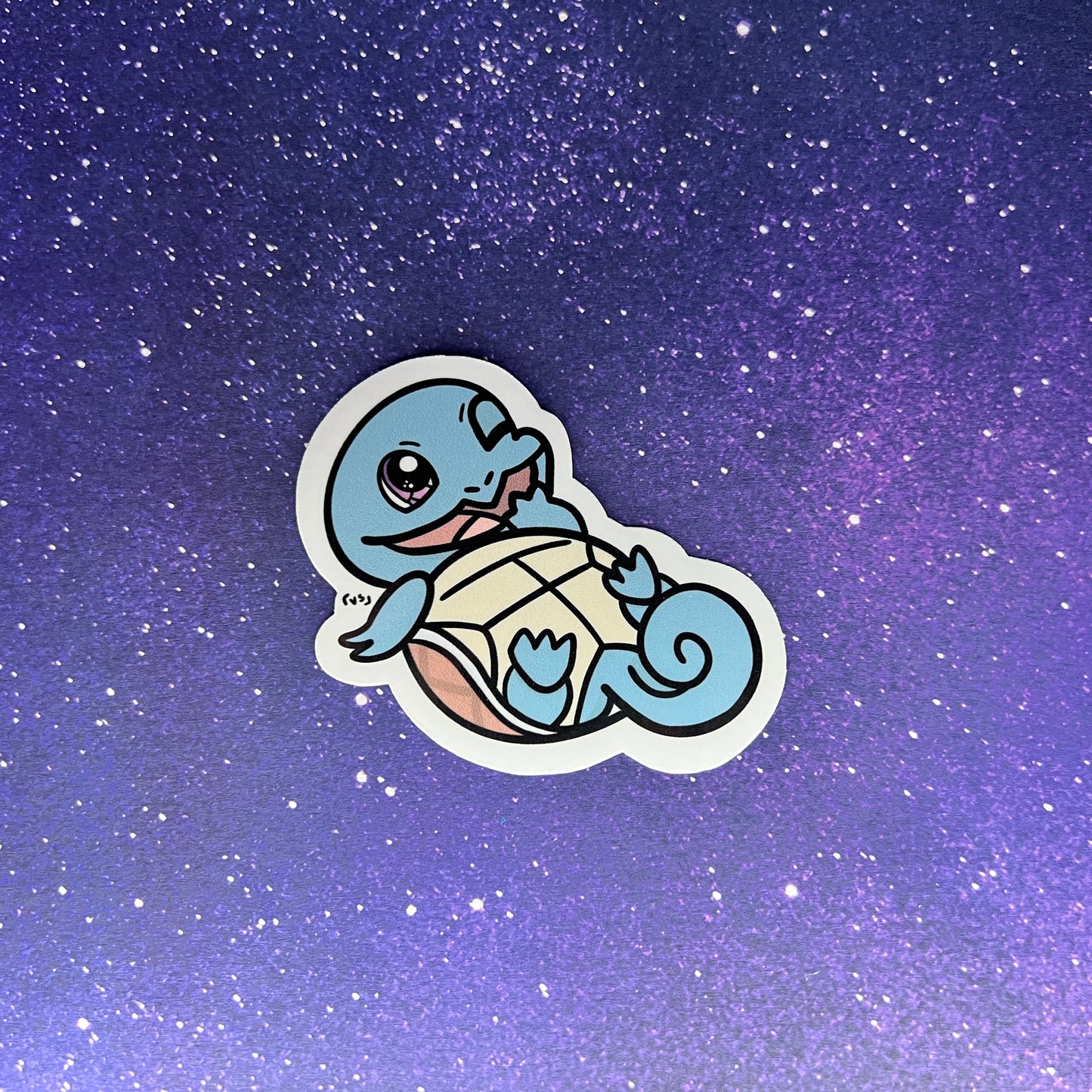 Squirtle Pokémon Water Resistant Sticker
