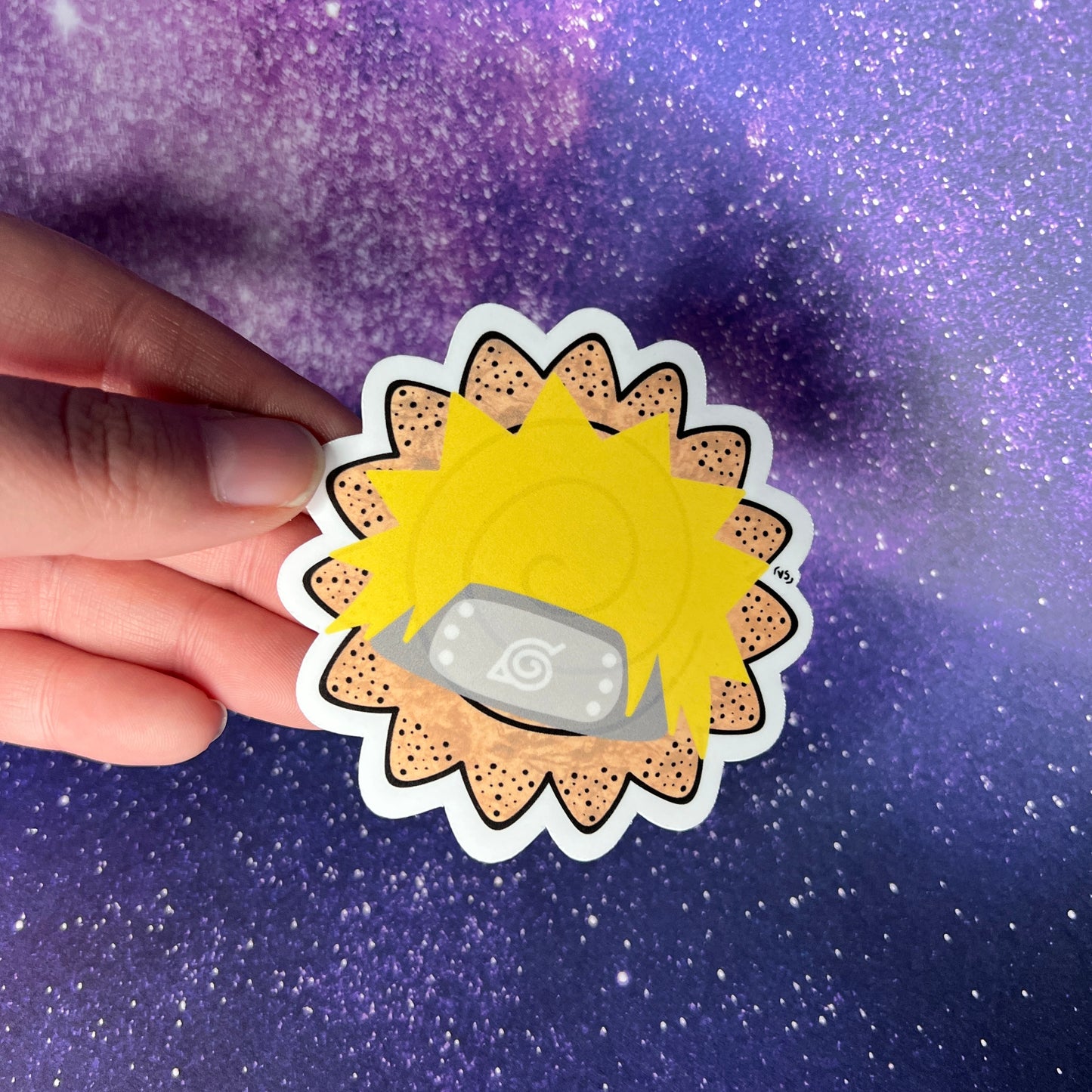 Naruto Naruto Hair Water Resistant Sticker