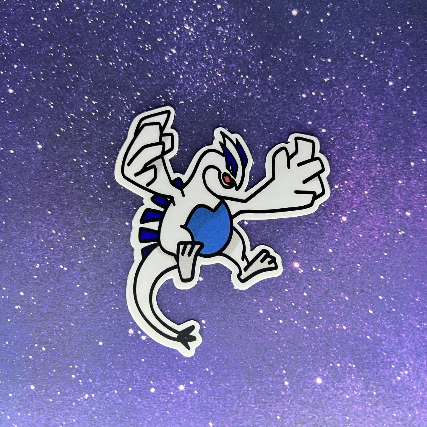 Lugia Pokémon Vinyl Water Resistant Sticker