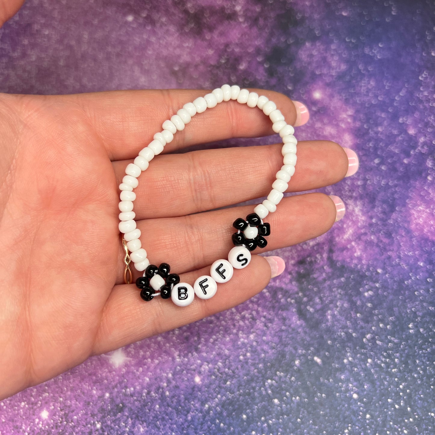 BFF Ying Yang Flower Bracelet Set | Pack of 2 |