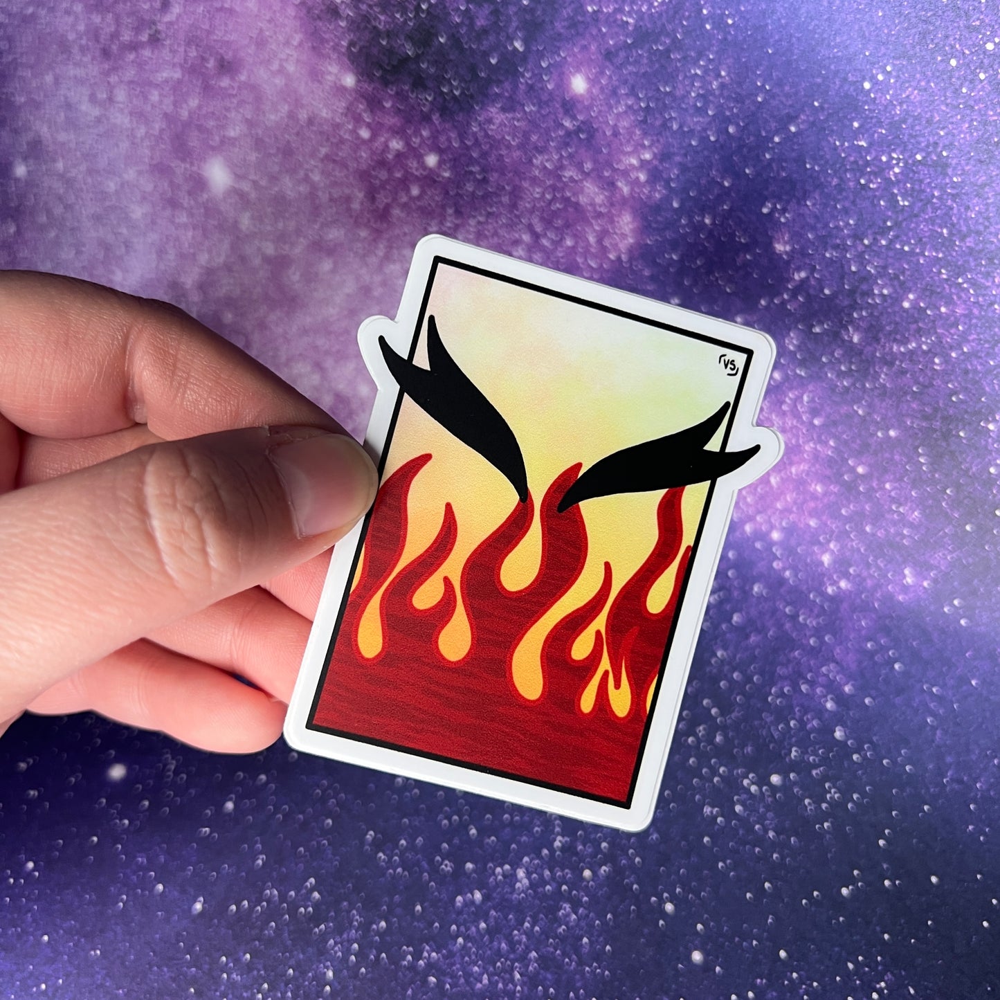 Rengoku Aesthetic Waterproof Sticker