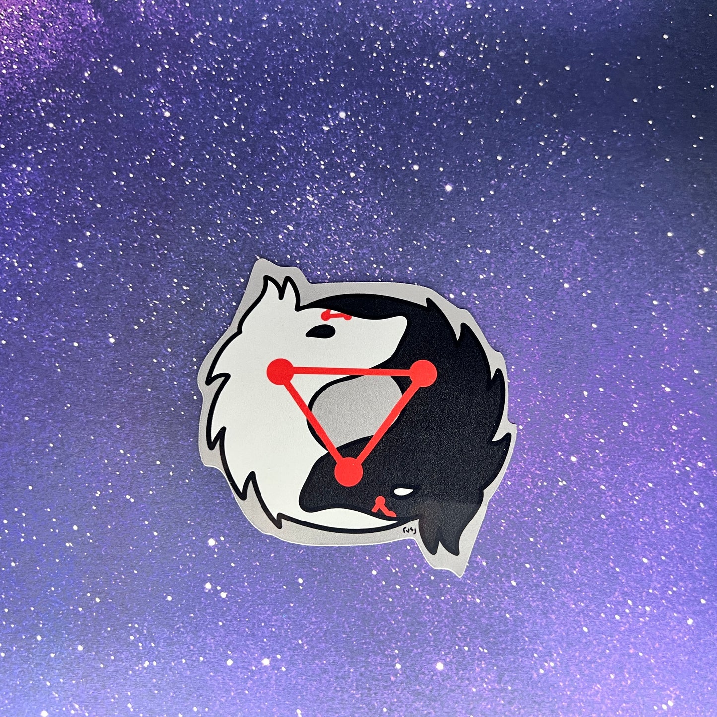 Fushiguro Divine Dogs Water Resistant Sticker