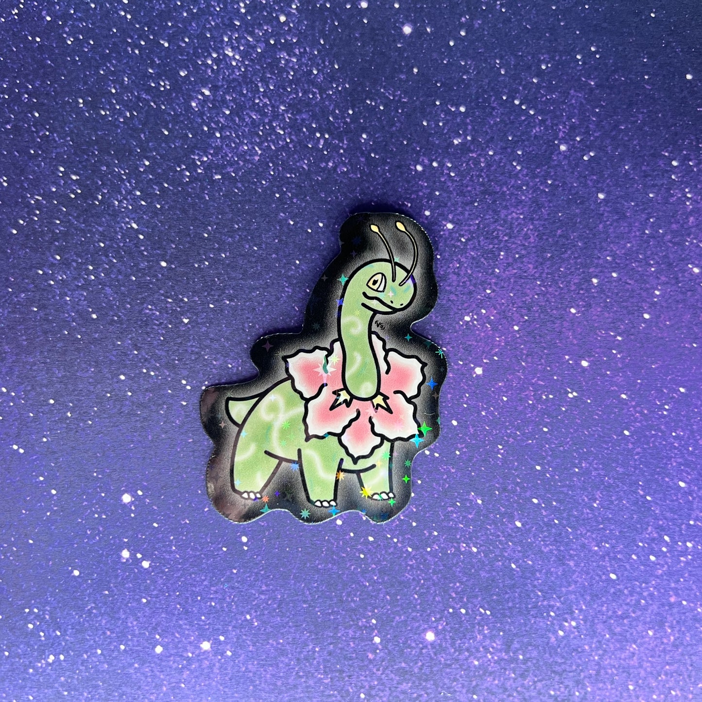 Meganium Pokémon Water Resistant Sticker