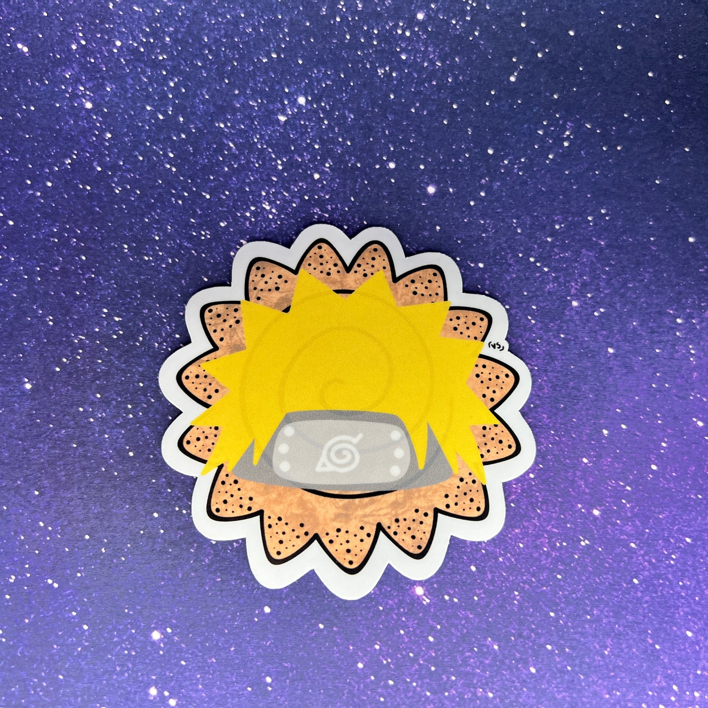 Naruto Naruto Hair Water Resistant Sticker