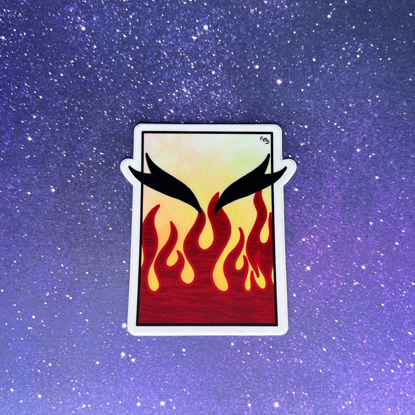 Rengoku Aesthetic Waterproof Sticker
