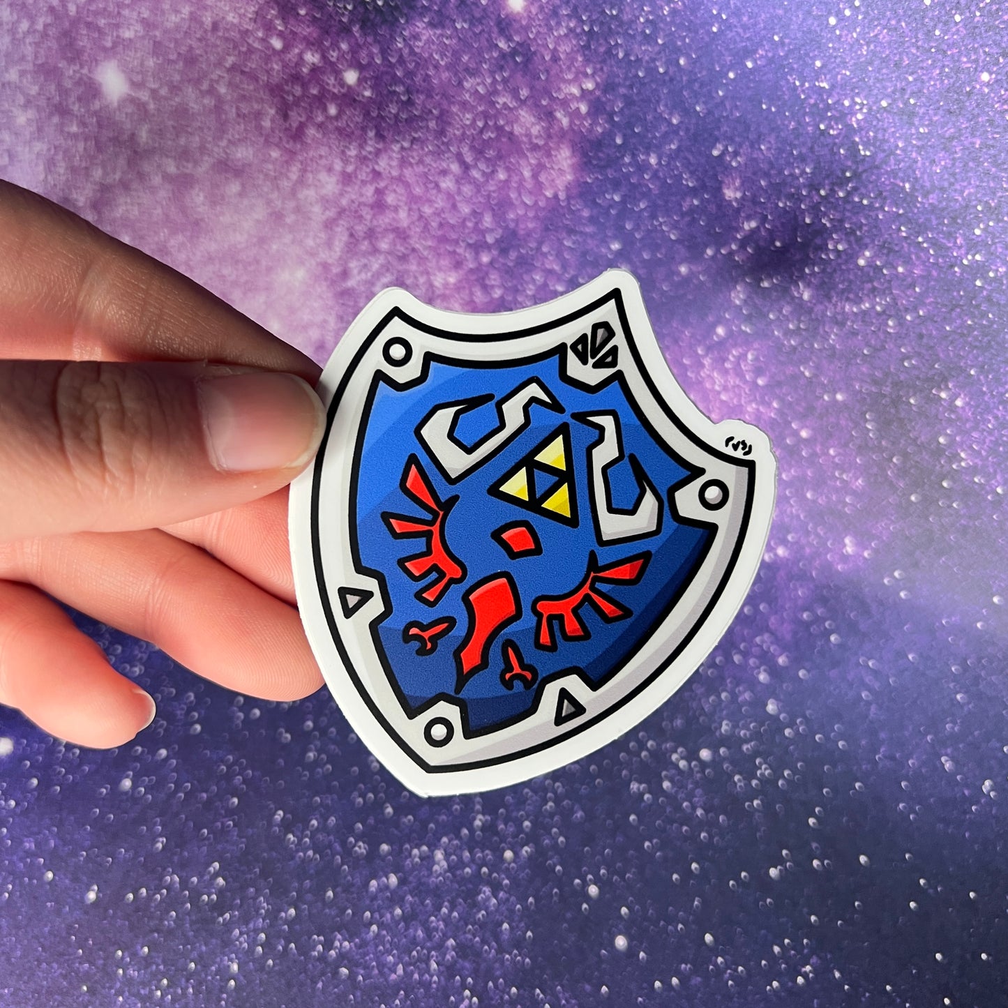 Hylian Sheild Waterproof Sticker