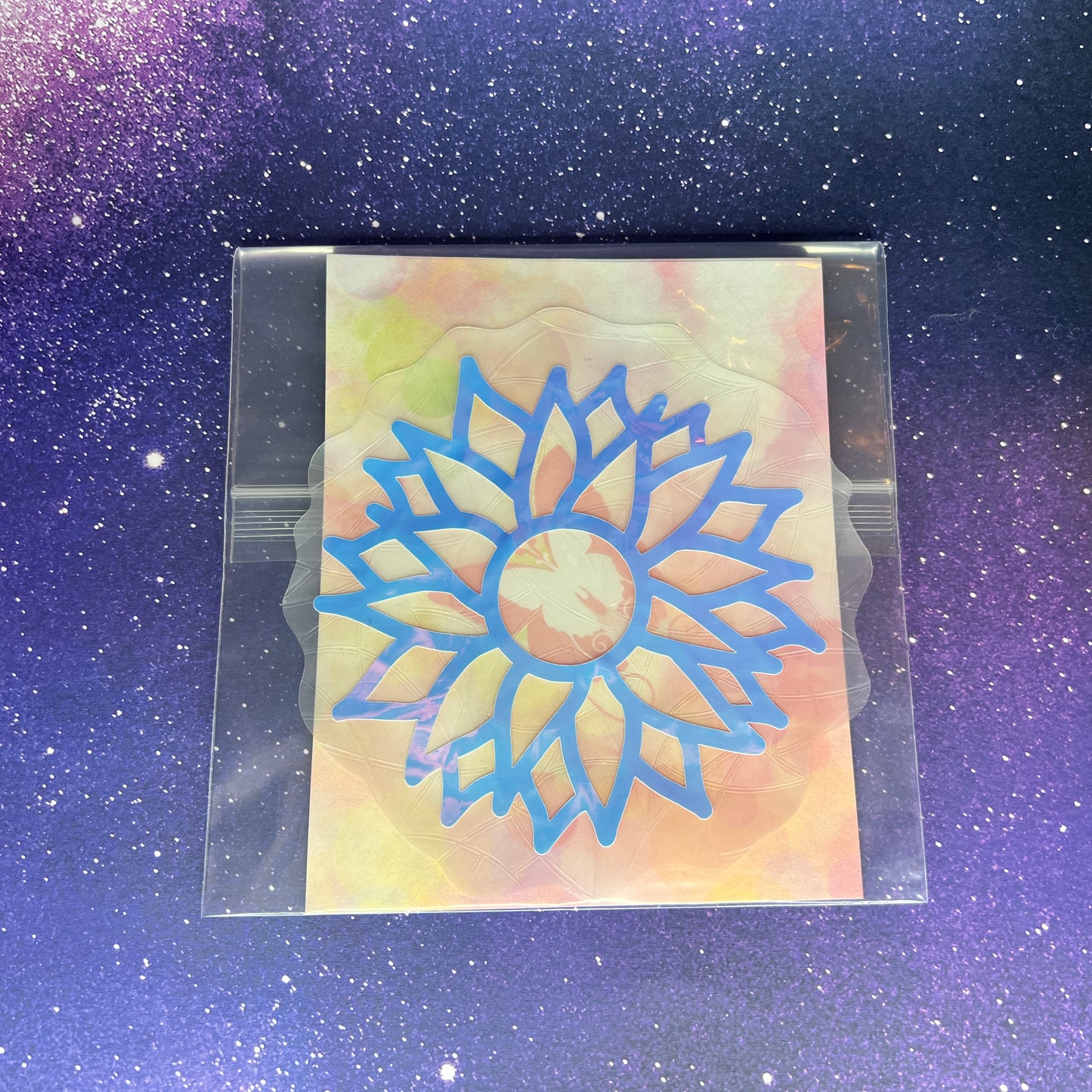 Sunflower Sun Catcher Window Cling