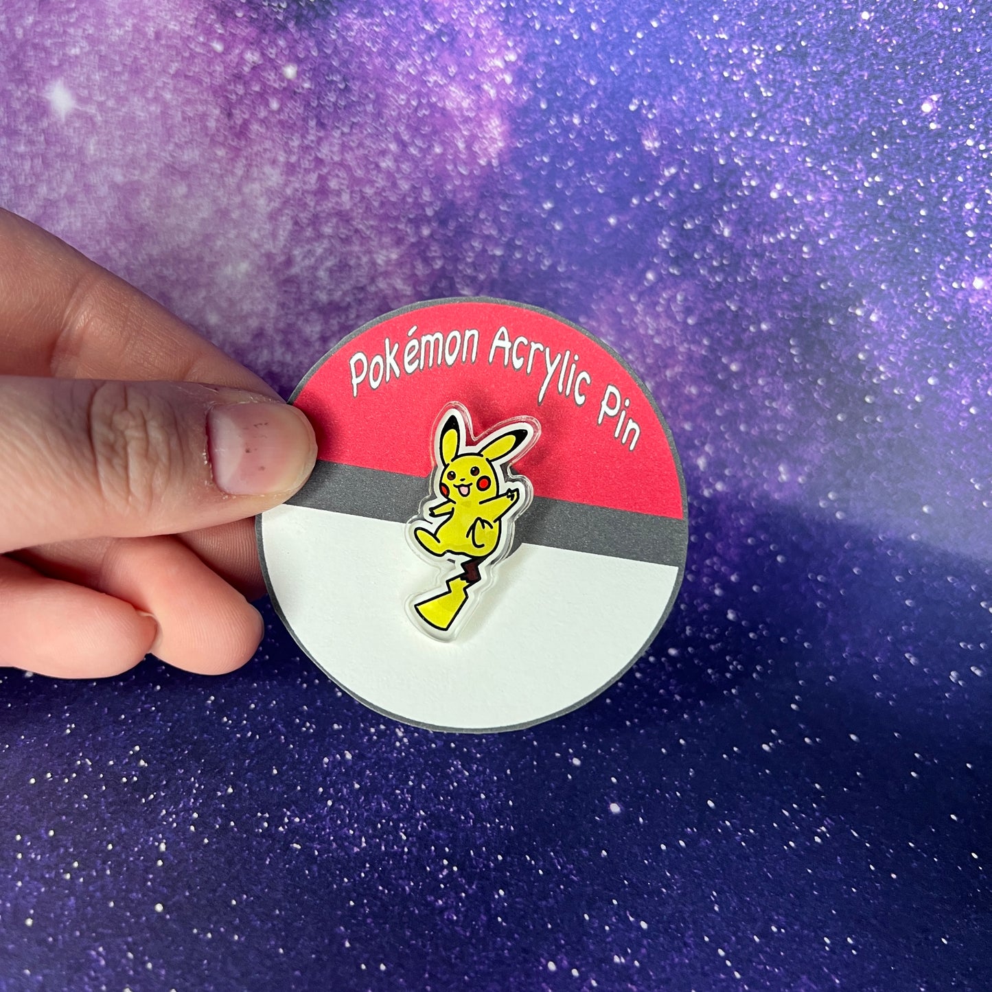 Pikachu Pokémon Acrylic Pin