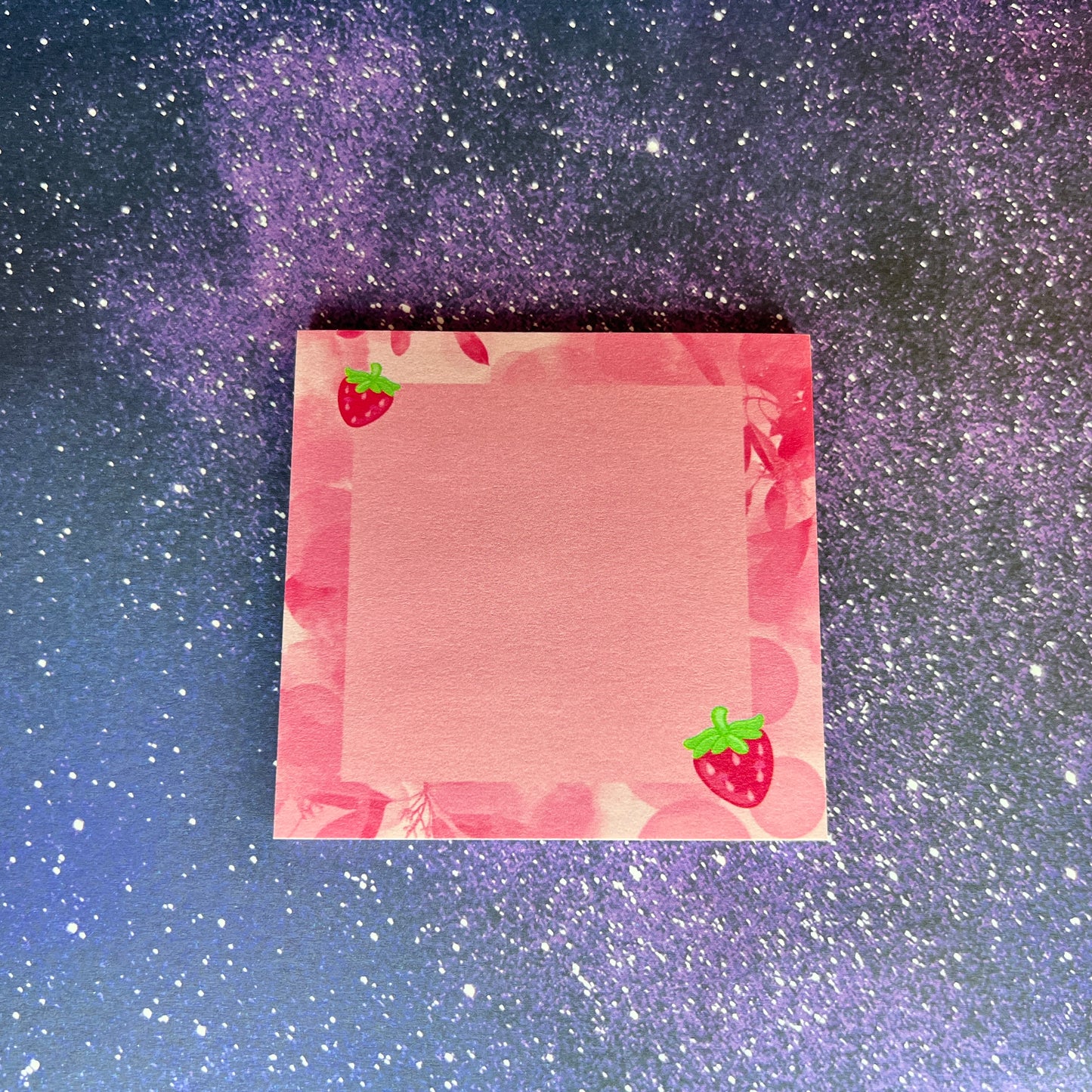 Strawberry Notepad Post-It Notes